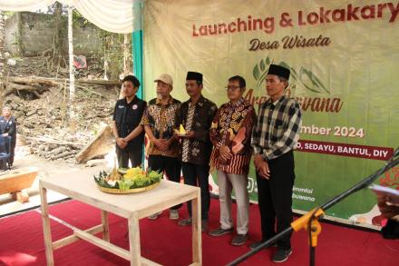 Launching Desa Wisata Pesona Arga Buana Argomulyo