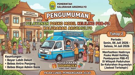 Ayo Manfaatkan Layanan Mobil Keliling PBB!